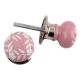 Pink Floral Moritce Handle 2.25